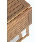 Tavolo da Giardino in Legno e 4 Sedie Noemi 21