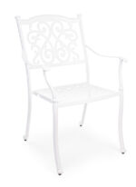 Sedia da Giardino Esterno in Alluminio con Braccioli Ivrea 9