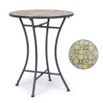 Tavolino da Esterno Giardino Decoro in Ceramica Naxos 6