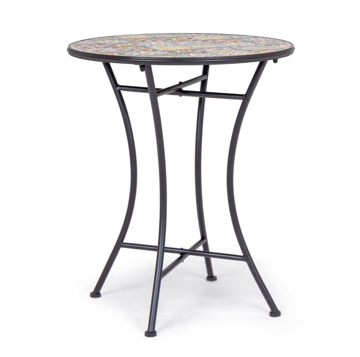 Tavolino da Esterno Giardino Decoro in Ceramica Naxos 4