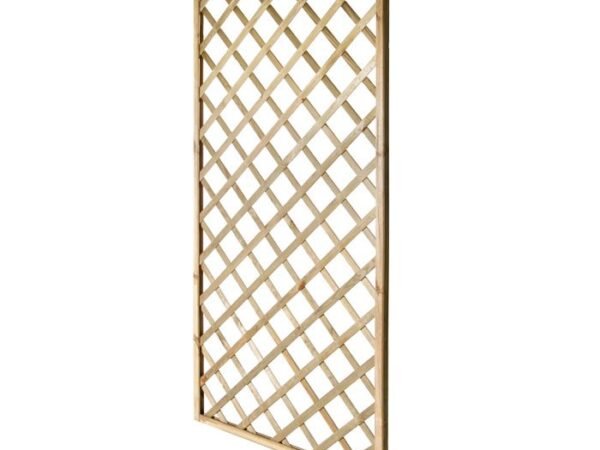 Pannello Grigliato in Legno Impregnato per Giardino 3