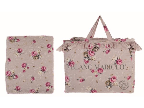 Trapunta Matrimoniale Primaverile Shabby Chic Blanc Mariclò