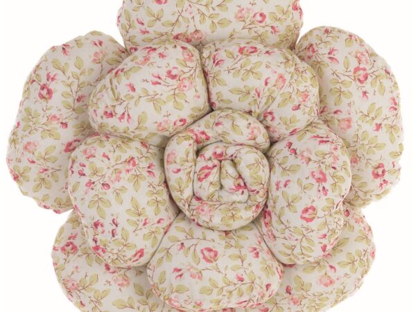 Cuscino Decorativo a Fiore Shabby Chic Blanc Mariclò