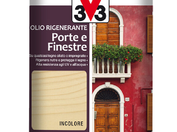 V33 Olio Rigenerante Porte e Finestre Protezione Legno