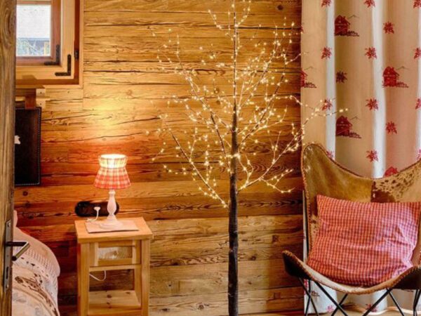 Albero di Natale Luminoso Innevato 150 cm