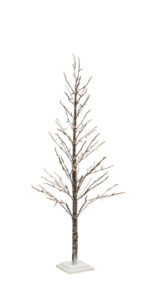 Albero di Natale Luminoso Innevato 150 cm 9