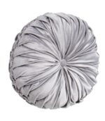 Cuscino Decorativo Rotondo Sfrangiato Velluto Elegante 10