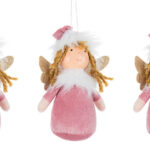 Decorazione Natalizia con Bambino e Sci in Ceramica 5