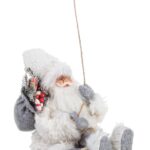 Decorazione Natalizia Bimbo Andel con Pigna 49 cm 4