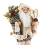 Decorazione Natalizia Bimbo Andel con Pigna 49 cm 5