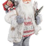 Pendaglio di Natale Xmas da Appendere Porta in Legno 5