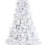 Mini Albero di Natale Innevato da Tavolo Piccolo 35 cm 5