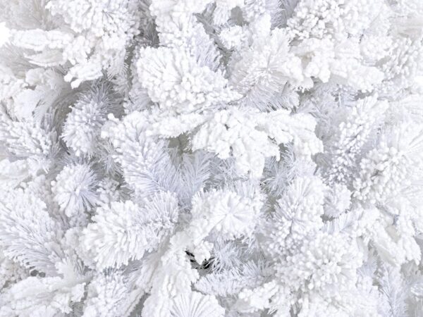 Albero di Natale Innevato Neve Bianco 210 cm Alberg 3