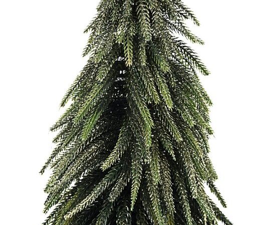 Mini Albero di Natale da Tavolo Piccolo Juta Pino Cimone