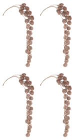 Ramo Natalizio Glitterato Curvo Jamil H 72 cm 4Pz 10