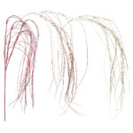 Ramo Natalizio Capelli Angelo Glitterato H 112 cm 4Pz 7