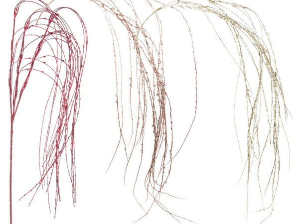 Ramo Natalizio Capelli Angelo Glitterato H 112 cm 4Pz