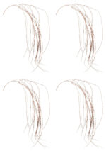 Ramo Natalizio Capelli Angelo Glitterato H 112 cm 4Pz 9