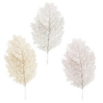 Ramo Natalizio Glitterato Fiore Joseline H 65 cm 4Pz 14