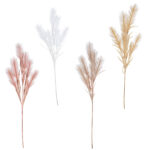 Ramo Natalizio Foglia Glitterato Stephany 60 cm 4Pz 12