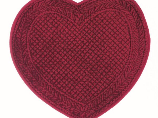 Tovaglietta Americana Cuore Boutis Shabby Chic Blanc Mariclò