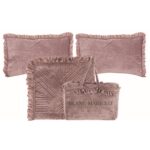 Trapunta Matrimoniale 2 Copriguanciali e Borsa Blanc Mariclò 7