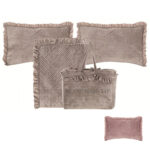 Trapunta Matrimoniale 2 Copriguanciali e Borsa Blanc Mariclò 6