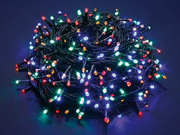 Luci di Natale Led a Luce Calda Fredda Bianca da Esterno Interno Addobbi Albero 3