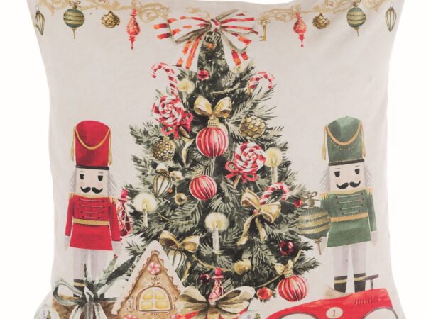 Cuscino Natalizio Schiaccianoci Shabby Chic Blanc Mariclò