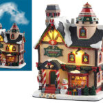 Scuola Elementare Bright Meadow Villaggio di Natale Lemax 5