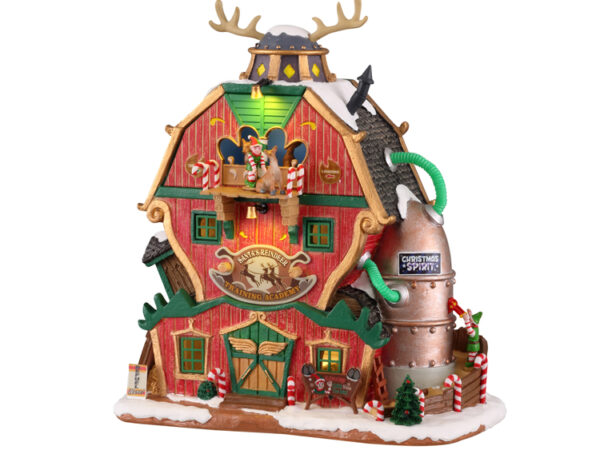 Scuola per Renne di Babbo Natale Edificio Villaggio Lemax