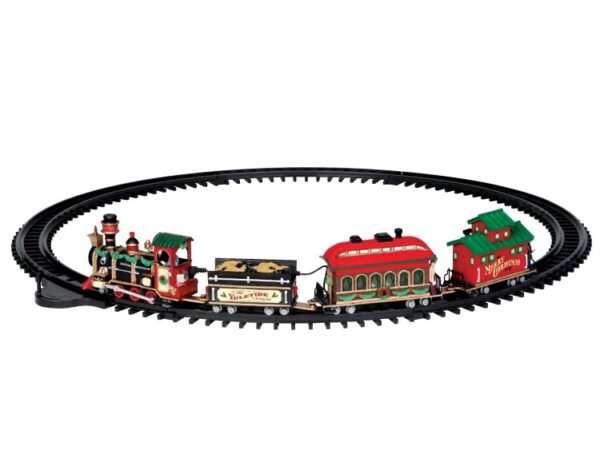 Trenino Natalizio con Binari Giostra in Movimento Lemax