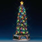 Mini Albero di Natale Luminoso 20 Led H 26 cm Lemax 4