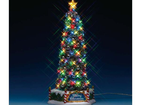 Albero di Natale Luminoso Lampaggiante Musica Majestic Lemax