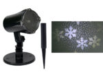 Proiettore Led Temi Paesaggi Natalizi Fiocchi di Neve 8