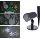 Proiettore Led Temi Paesaggi Natalizi Fiocchi di Neve 7