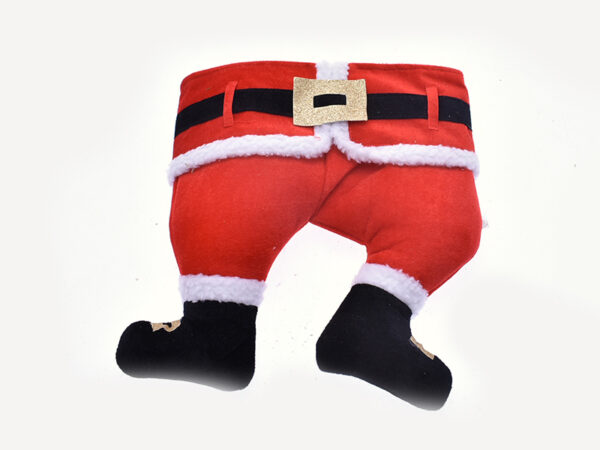 Puntale Albero di Natale con Pantaloni Babbo Natale
