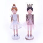 Palline di Natale da 10 cm in Box 8 Pz Rosse e Oro 9