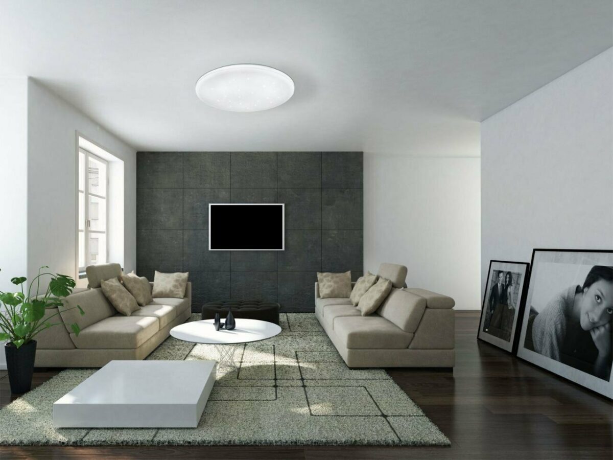 Plafoniera Applique in Vetro Rotonda Frania | Eglo 7