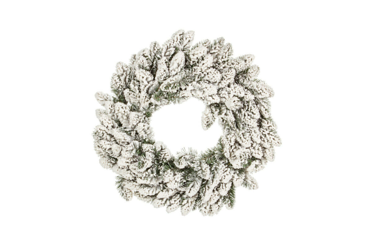 Corona Natalizia Innevata Oregon | Bizzotto 6