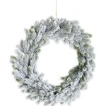 Corona Natalizia Innevata Oregon | Bizzotto 12