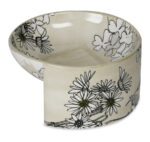 Porta Saponetta in Porcellana da Bagno Floreale Mami Milano 9