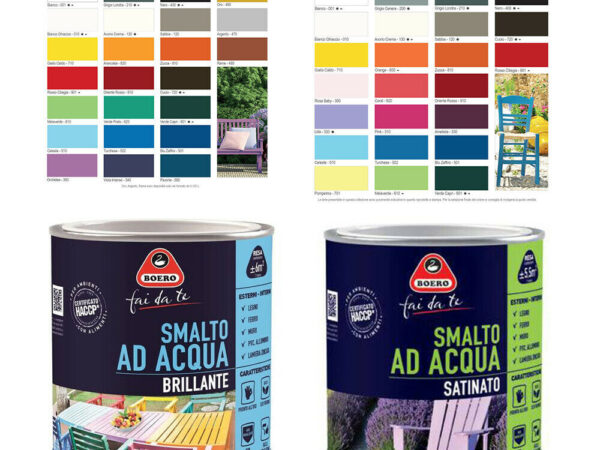 Smalto Ad Acqua Brillante o Satinato 954 955 | Boero