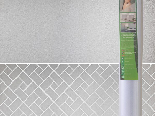 Pellicola Decorativa per Vetri Finestre Box Doccia 45 x 5 Mt