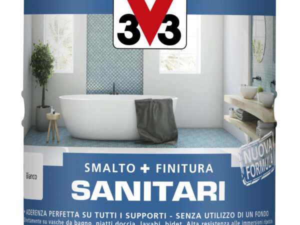 V33 Smalto e Finitura Sanitari Pittura da Bagno Lavandini WC
