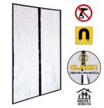 Zanzariera Magnetica per Porta Finestra Adesiva a Strappo 6