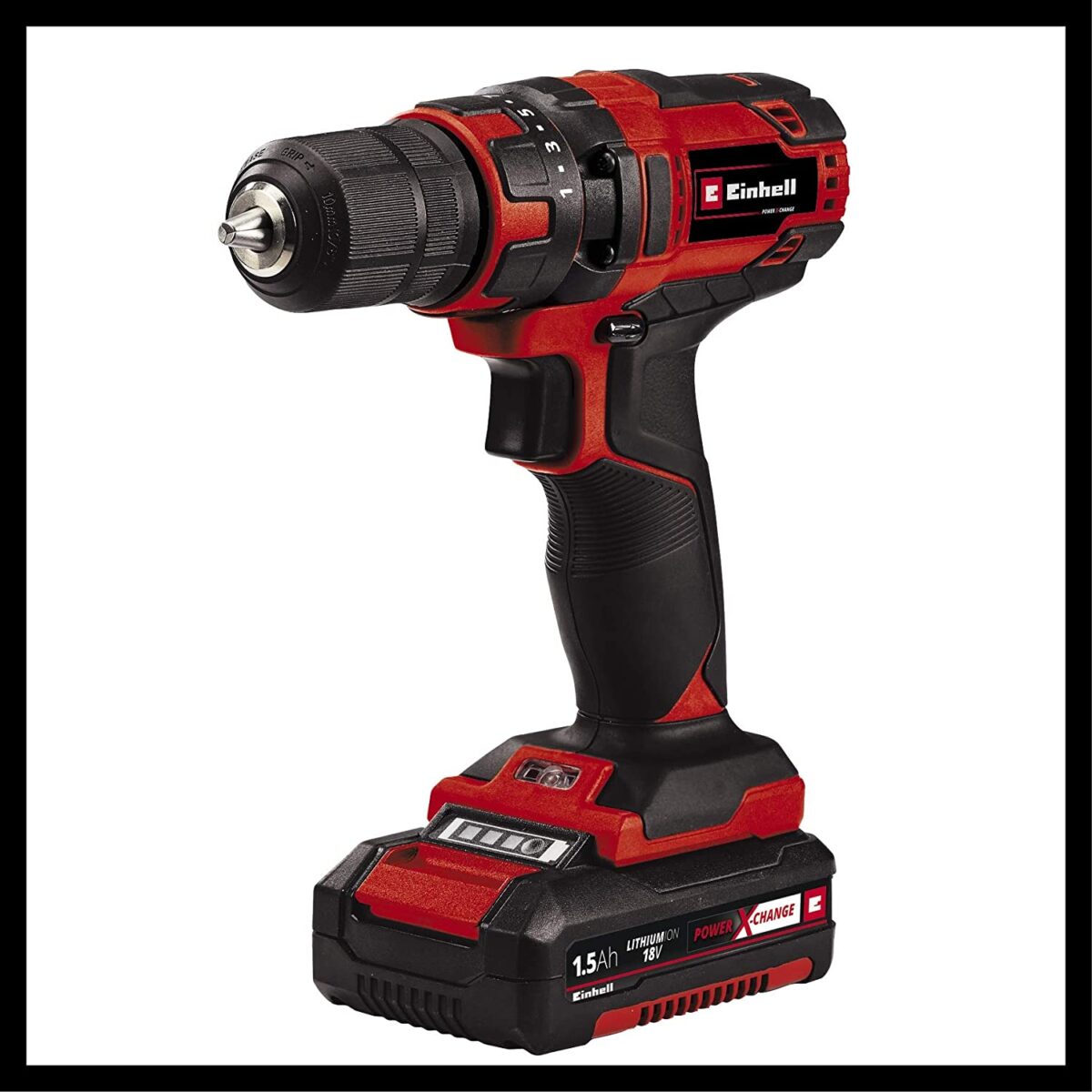 Kit TC-TK 18 Einhell Trapano TC-CD 18/35 Smerigliatrice TC-AG 18/115 8