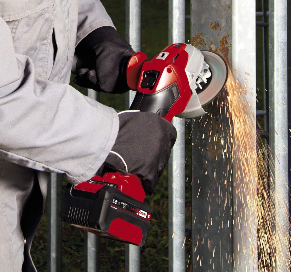 Kit TC-TK 18 Einhell Trapano TC-CD 18/35 Smerigliatrice TC-AG 18/115 4