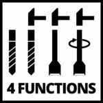 Trapano Tassellatore Einhell TC-RH 620 4F con Percussione 17