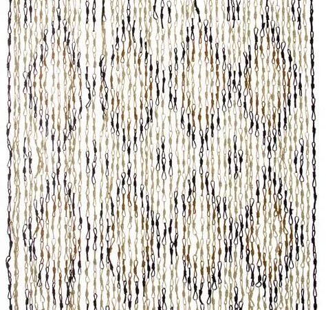 Tenda per Porta Mais Colorata a Fili Nodi Naturale Verdelook